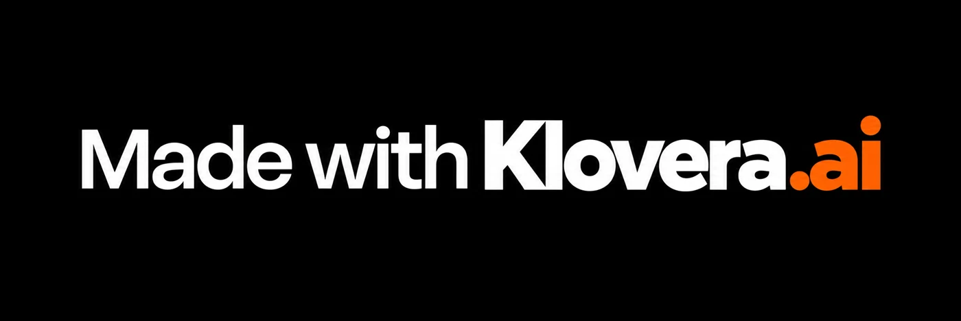 Made with Klovera.ai
